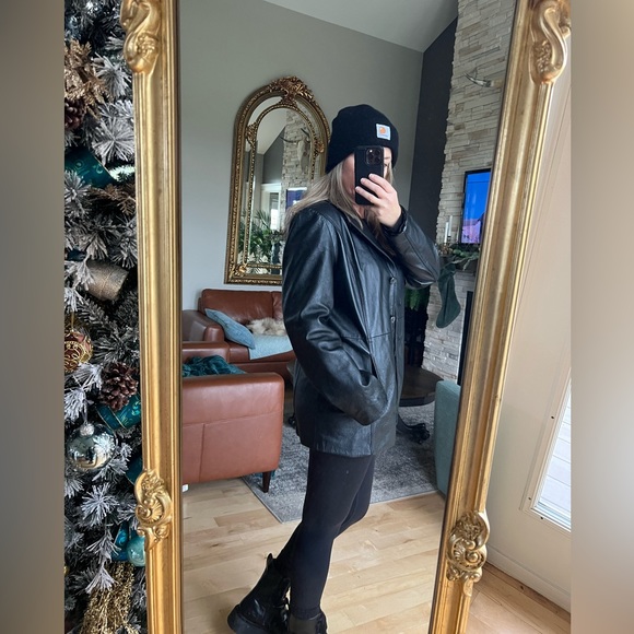 Real leather blazer - Picture 2 of 11